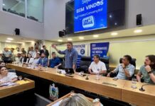 União Brasil realiza filiação de prefeitos paraibanos durante convenção