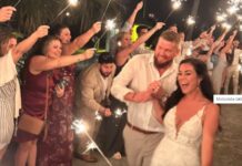 Mulher morre em acidente de carro logo após se casar; marido está em estado grave