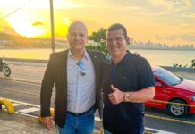 Ao lado de Dinho Papa-léguas, Cabo Gilberto anuncia recursos para FAP em Campina Grande