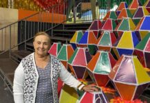 Dona Glória visita o Parque do Povo e confere estrutura que está sendo montada