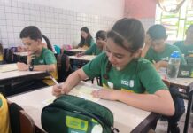 Estudantes da Rede Municipal de Campina Grande fazem 1ª fase da Obmep
