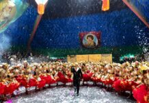 Tradição, brilho e regionalidade são sinônimos na apresentação das quadrilhas juninas na Pirâmide do Parque do Povo