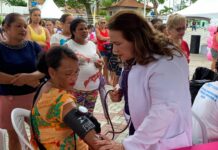 Evento agita público e oferece serviços na área da saúde no Dia Internacional da Mulher em Lagoa Seca
