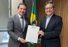 Presidente da FIEPB e da Nordeste Forte se reúne com secretário da Receita Federal e apresenta projeto para implantação de um Porto Seco na Paraíba