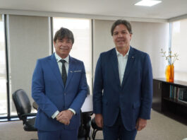 Presidente da FIEPB e Nordeste Forte recebe em João Pessoa o ministro das Comunicações