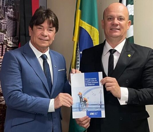Em Brasília, presidente da FIEPB sensibiliza parlamentares sobre PEC da jornada de trabalho