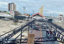 Maior São João do Mundo: PMCG e Arte Produções aceleram montagem da estrutura no Parque do Povo