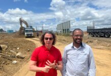 Veneziano inspeciona 3º viaduto da duplicação da BR 230 em Campina Grande e confirma recursos para garantia do cronograma da obra