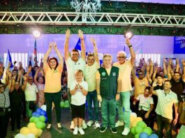 Convenção homologa candidatura de Walber Virgolino e Morgana Macedo à Prefeitura de Cabedelo