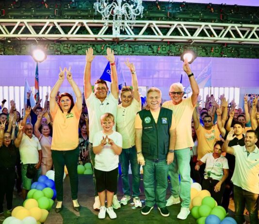 Convenção homologa candidatura de Walber Virgolino e Morgana Macedo à Prefeitura de Cabedelo