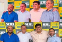 Vice-prefeito e vereadores de Campina Grande visitam a SEJEL e discutem projetos para o esporte da cidade