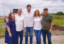 Campina Grande dá início às obras do VLT com presença do prefeito Bruno e lideranças políticas