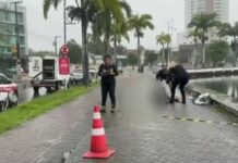 Corpo de idoso é encontrado no Açude Velho, em Campina Grande