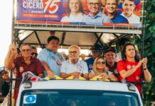 Onda Azul consolida força de Cícero no Vale do Piancó e leva mensagem do avanço até Patos