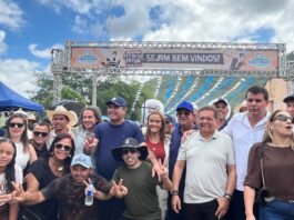 Veneziano e Ana Cláudia participam da Festa do Tapuia em Gado Bravo e destacam riqueza cultural do evento