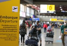 Fluxo de passageiros para o exterior cresce por dois anos seguidos