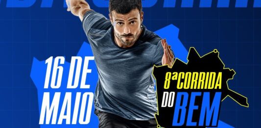 Kits da Corrida do Bem serão entregues nos dias 14 e 15 de maio em Campina Grande