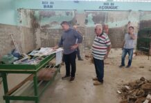 André Gomes inspeciona obras de revitalização do mercado público: “Espaço incrível”