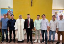 Romero, Veneziano e Fábio Ramalho juntos em Montadas