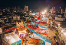 Bruno anuncia decretos da desapropriação de 36 imóveis para ampliação do Parque do Povo