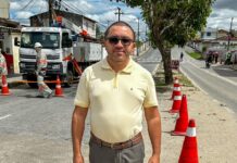Após ações de Alexandre, Energisa inicia reordenamento de fiação em postes de Campina Grande