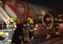 Avião colide com viatura durante decolagem, no Rio de Janeiro