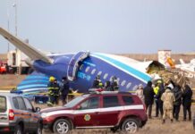 Rússia causou queda de avião com 38 mortes no Cazaquistão, diz agência