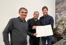 Bruno transmite cargo ao vice-prefeito Alcindor Villarim e embarca para missão oficial em Portugal