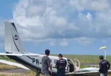 Grupo armado invade aeroporto e tenta roubar avião em Santa Rita
