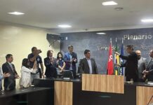 Veneziano, Romero e Fábio Ramalho juntos em Massaranduba