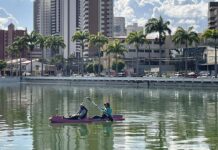 PMCG realiza estudos técnicos, com processos tecnológicos, para medir a profundidade do Açudes Velho e de Bodocongó
