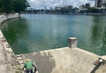 Prefeitura de Campina Grande realiza manutenção preventiva no sangradouro do Açude Velho