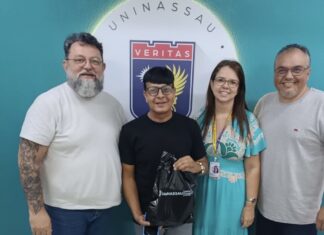 UNINASSAU recebe visita do vereador Rostand Paraíba