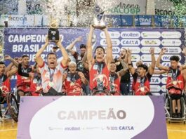 Equipe paraibana é campeã do Campeonato Brasileiro de Basquete em Cadeira de Rodas sub-23