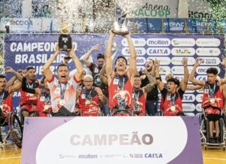 Equipe paraibana é campeã do Campeonato Brasileiro de Basquete em Cadeira de Rodas sub-23
