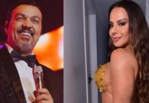 Belo revela bastidores de beijo com Viviane Araújo em novela