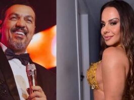 Belo revela bastidores de beijo com Viviane Araújo em novela