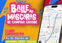 Baile de Máscaras de CG: acesso ao evento acontece por meio da doação de um quilo de alimento não perecível