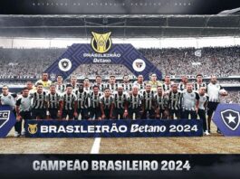 Botafogo derrota o São Paulo e conquista Brasileirão de 2024