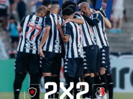 Botafogo-PB e Santa Cruz empatam em 2 a 2 pela Série C do Brasileiro