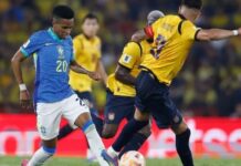 Brasil fica no 0 a 0 com o Equador na estreia de Carlo Ancelotti