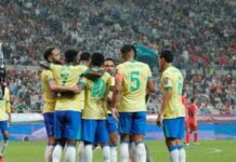 Brasil mostra evolução sob comando de Ancelotti e goleia Coreia do Sul