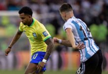Eliminatórias: Brasil perde de 1 a 0 para Argentina no Maracanã