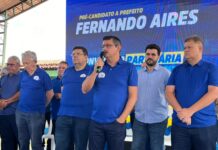 Convenção oficializa candidatura de Fernando Aires a prefeito de Boa Vista