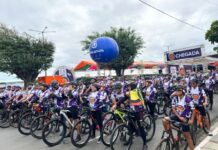 Com ciclistas de mais de 70 municípios e show de Waldonys, Boa Vista realiza Pedal Beneficente histórico