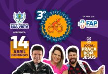 Boa Vista recolhe doações para o Hospital da FAP neste fim de semana do Pedal Beneficente