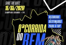 Corrida do Bem acontece dia 16 de maio em Campina Grande e reforça compromisso com a vida