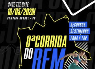 Corrida do Bem acontece dia 16 de maio em Campina Grande e reforça compromisso com a vida