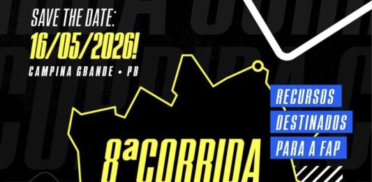 Corrida do Bem acontece dia 16 de maio em Campina Grande e reforça compromisso com a vida