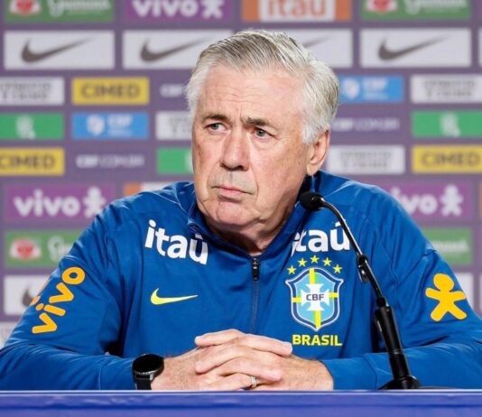 Copa: Ancelotti diz que Brasil pode vencer todos os jogos da 1ª fase